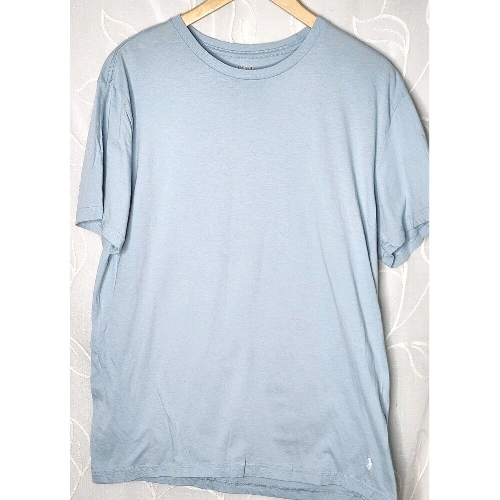 Polo Ralph Lauren Light Blue Classic Fit Crew Neck Large Basic Tshirt